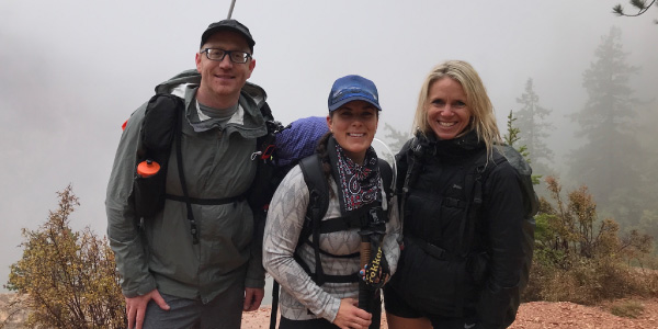 Blind Paralympian Shawn Cheshire hikes Grand Canyon rim-to-rim-to-rim