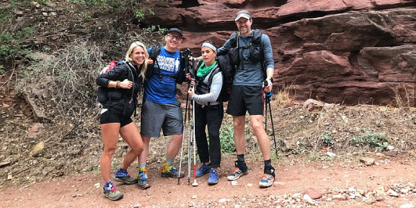 Blind Paralympian Shawn Cheshire hikes Grand Canyon rim-to-rim